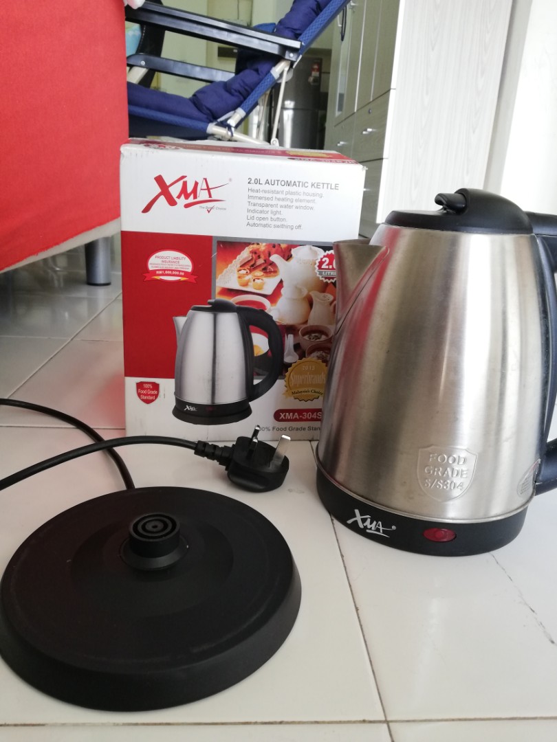 XMA Stainless Steel Jug Kettle 2.0L Cerek Elektrik TV