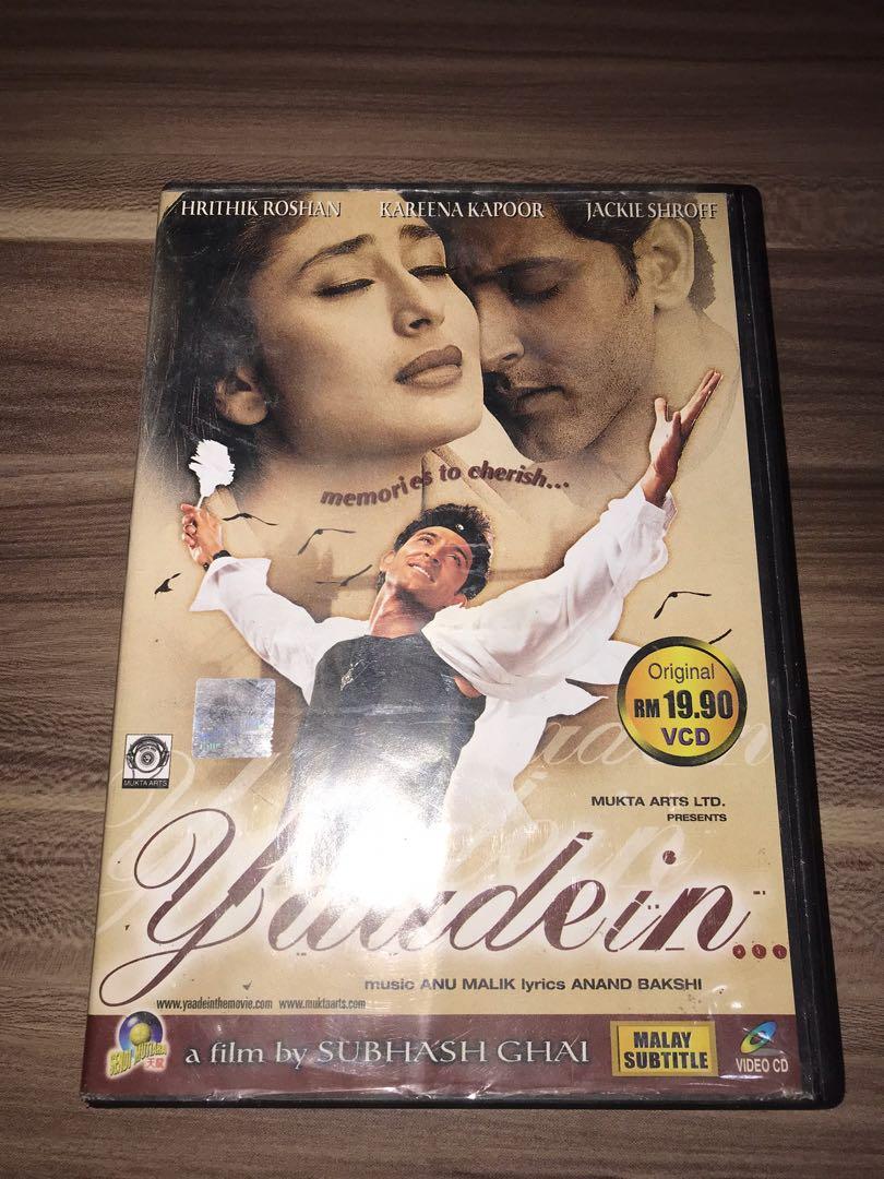 Yaadein VCD preloved