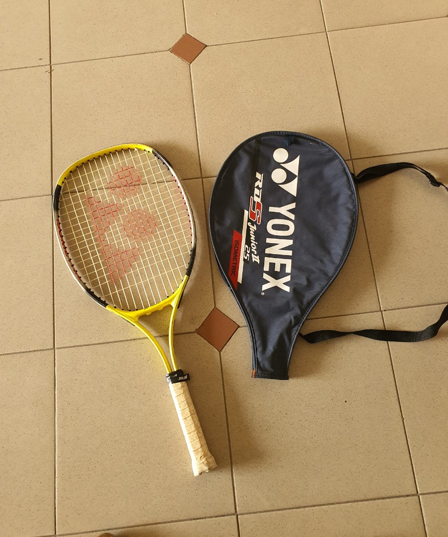 First Yonex Isometric Racket Yonex Junior Isometric Tennis Racquet, Sports Equipment, Sports & Games ...