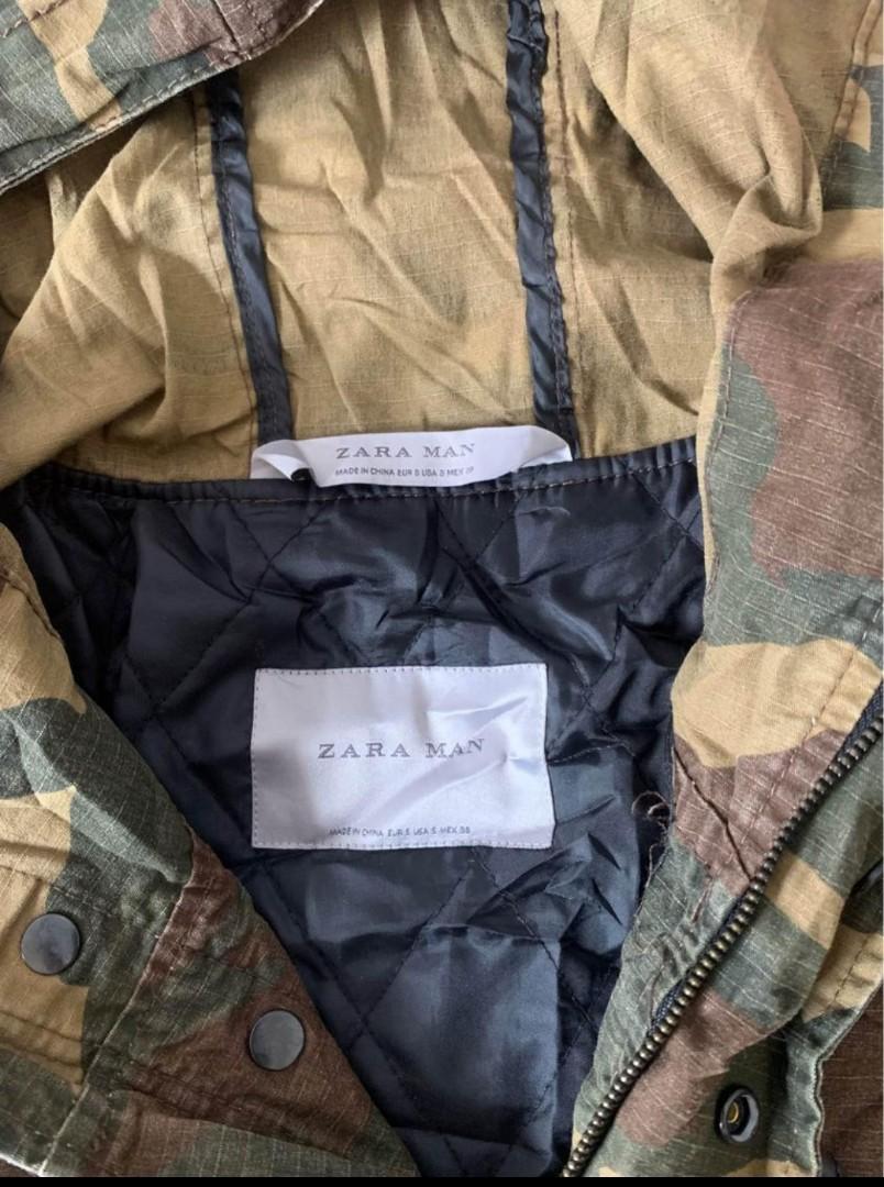 Zara camo hoodie clearance