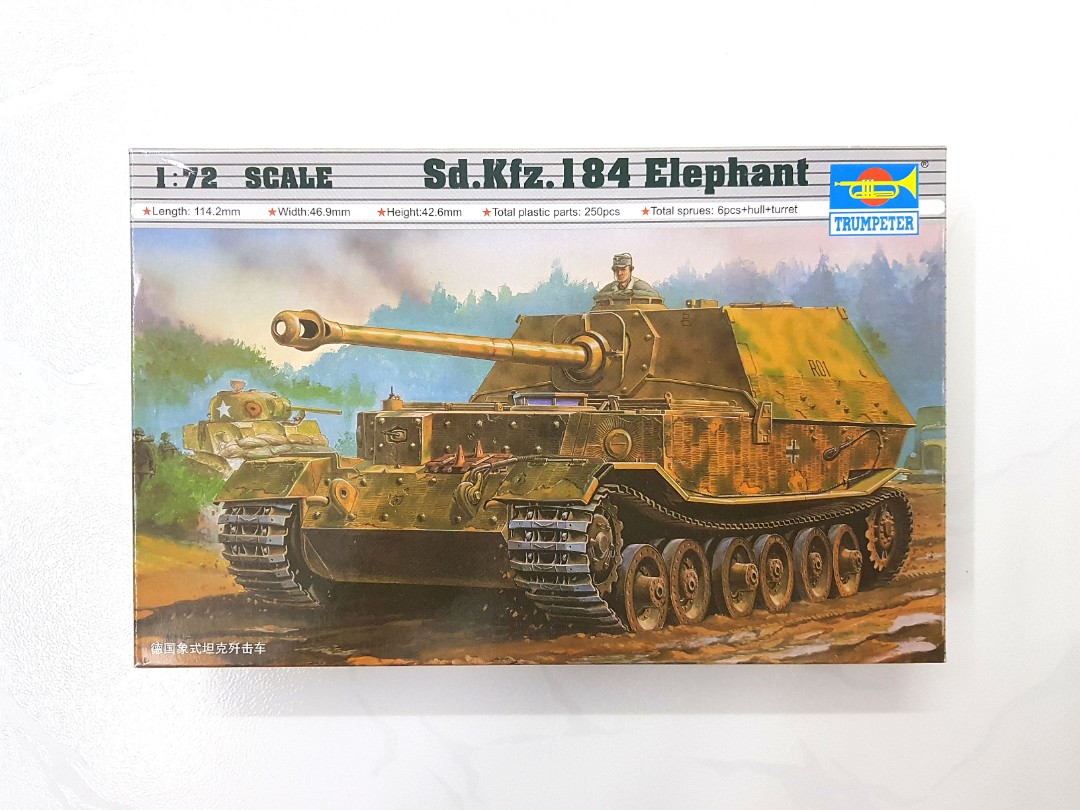 184 Elephant Trumpeter 1/72 07204 Sd.Kfz 