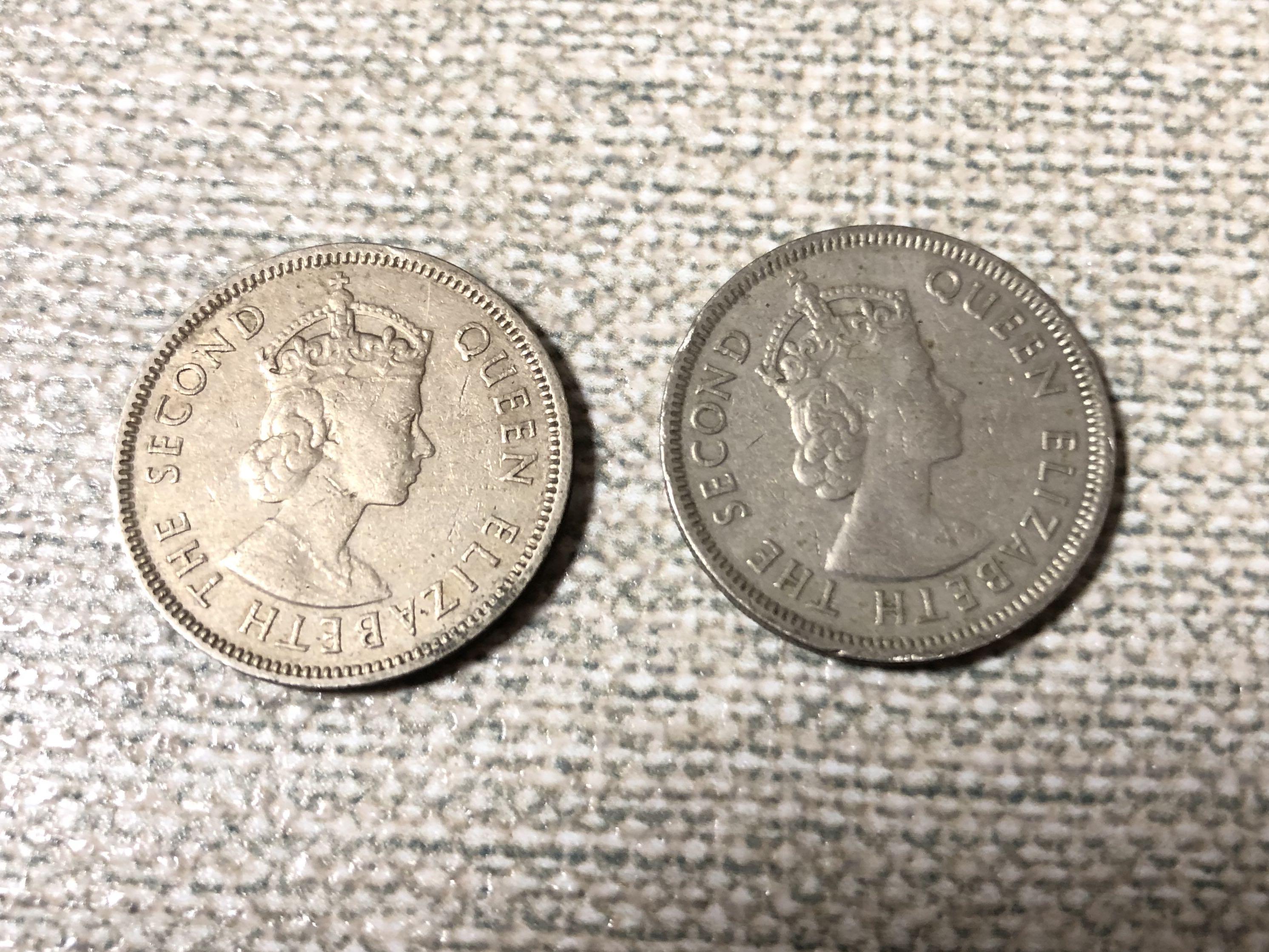 1968年1965年英女皇硬幣一毫港幣, 興趣及遊戲, 收藏品及紀念品, 錢幣- Carousell