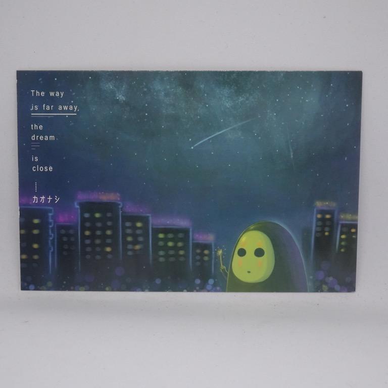 1 Miss Time Postcard: No Face in the city (Ghibli fan art), Hobbies ...