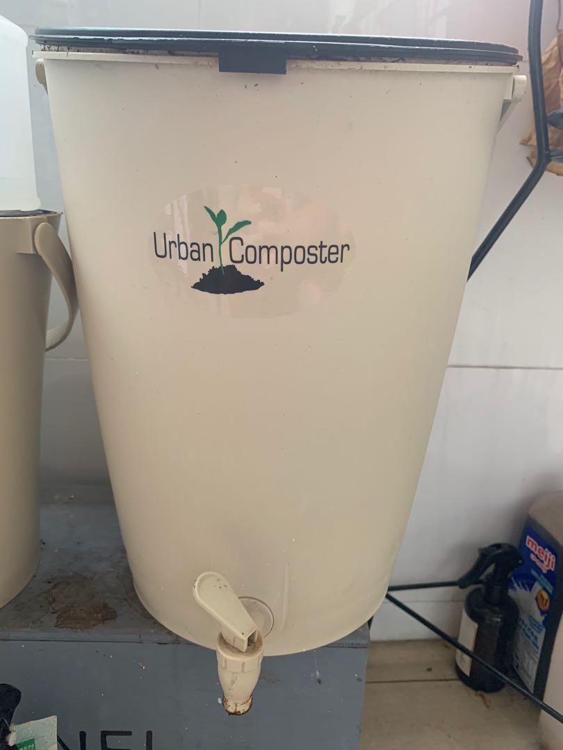 2x Urban Composter Bokashi Bins, Furniture & Home Living, Gardening