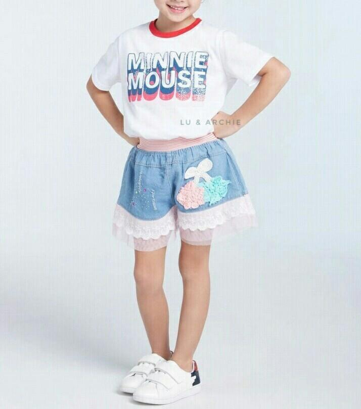 x Zilingo Minnie Mouse Ringer Tee 