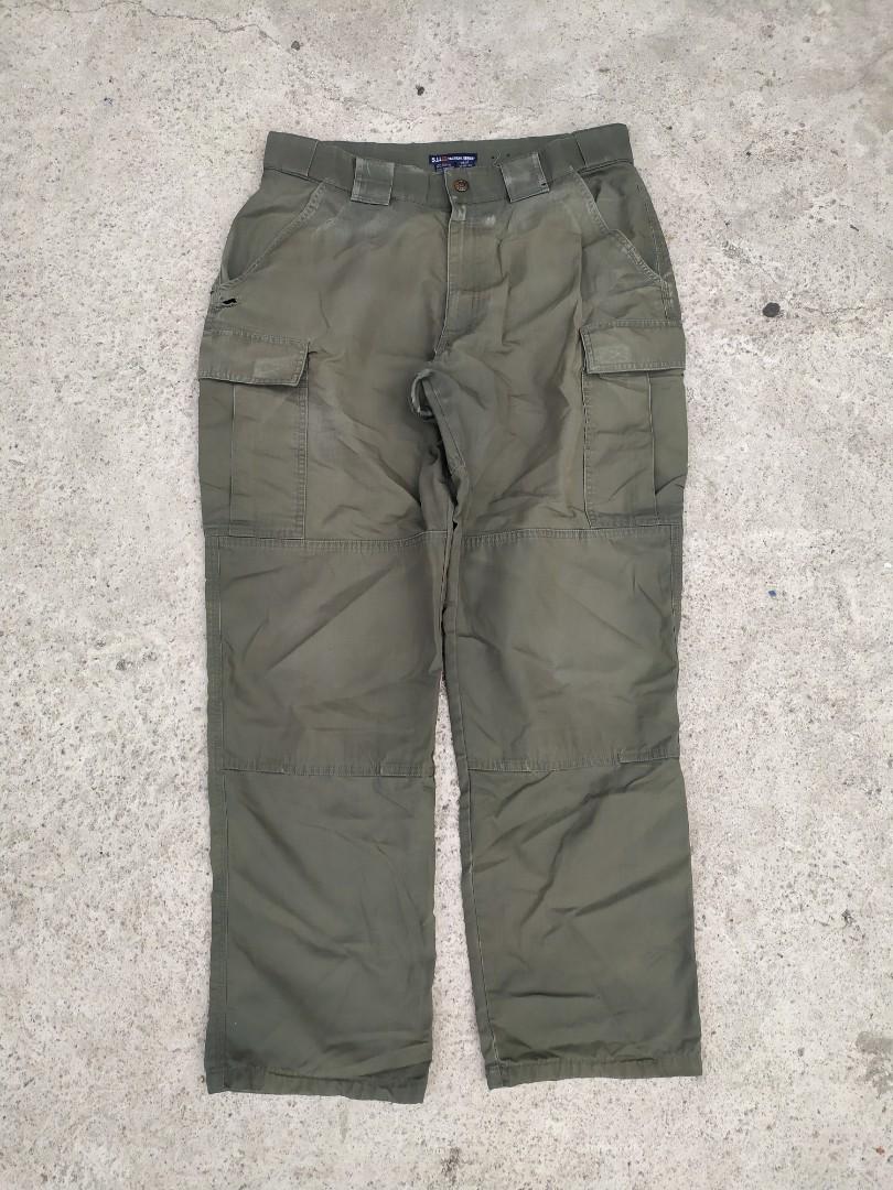 5.11 Tactical 511 Tactical Series Cargo Pants Men Size XL 39.5 43 Blue Adjustable Waist 