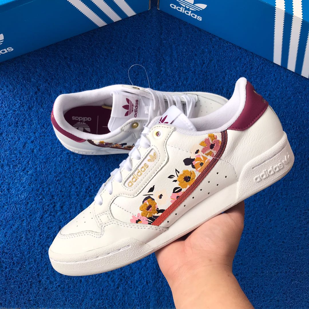 Adidas top continental floral