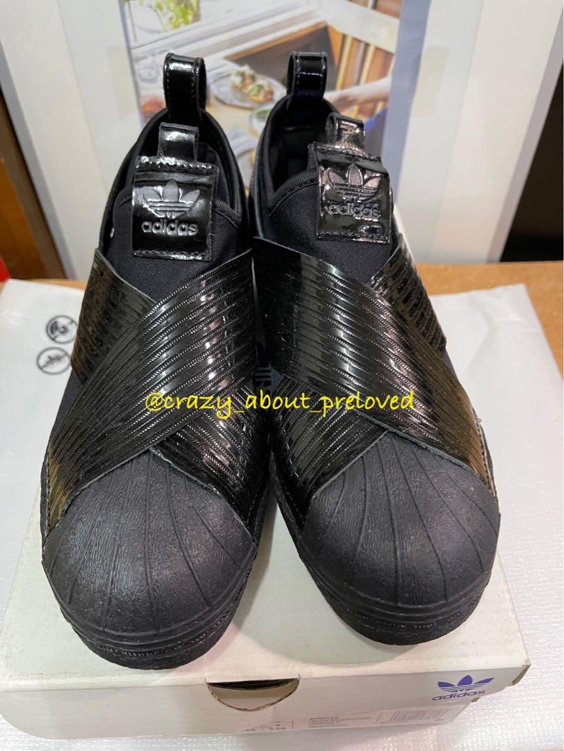 Adidas SuperStar Slip On W Black Women s Fashion Footwear