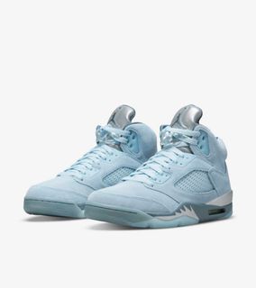 Air jordan 5 bluebird, Women's Fashion, Footwear, Sneakers on Carousell
