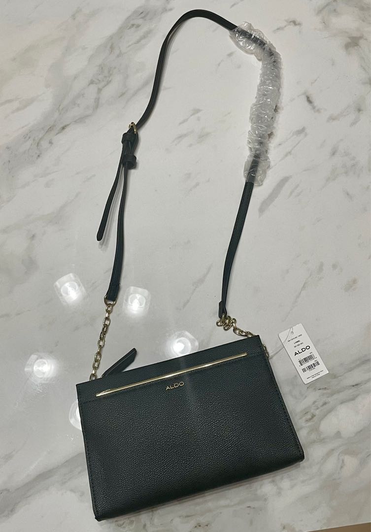 Aldo Sling Bag Black Lywiel, Women's 
