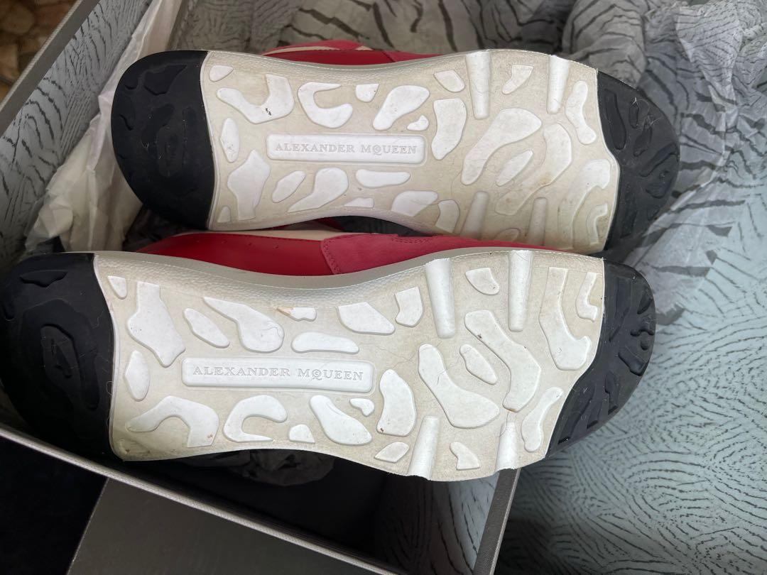 Alexander mcqueen pelle cheap s gomma