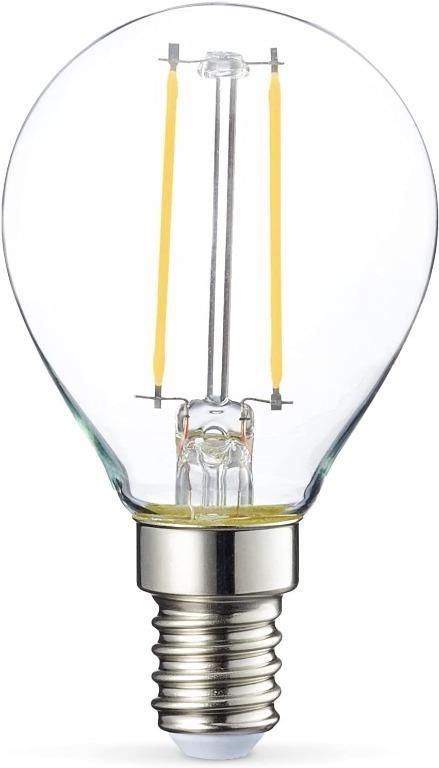 18x 25W CLEAR CANDLE DIMMABLE TUNGSTEN FILAMENT LIGHT BULBS; B22 BAYONET BC LAMP 