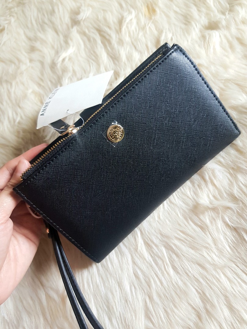 Anne top klein wristlet