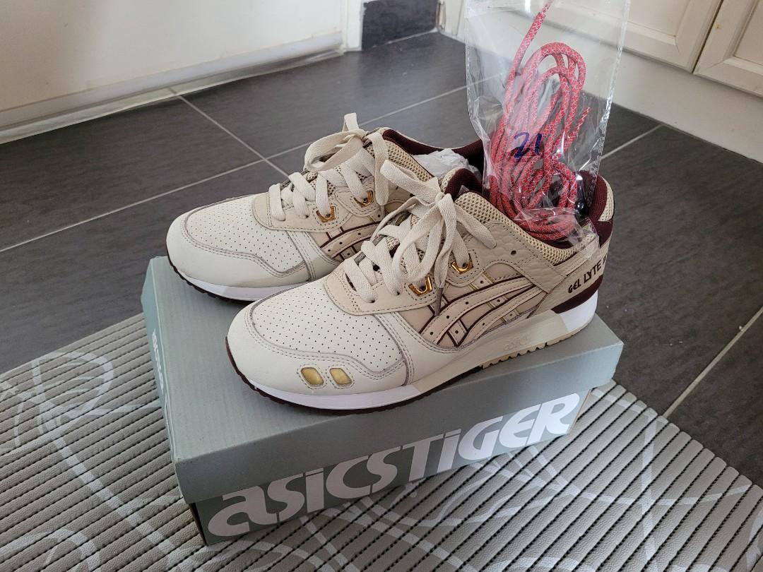 Asics Gel Lyte III Beige Birch UK7 US8 GreatAsGifts Men s