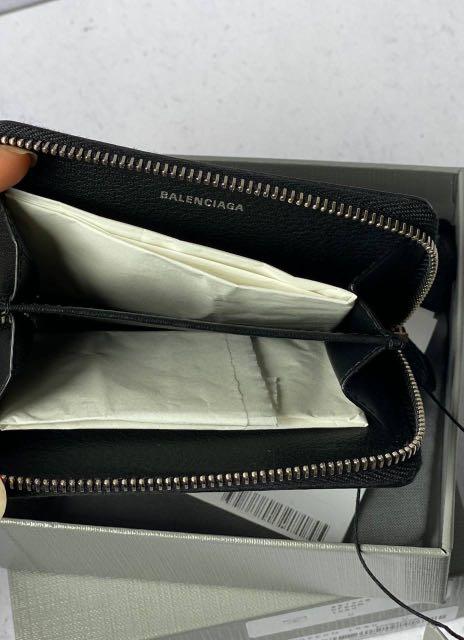 Balenciaga everyday shop zip card holder