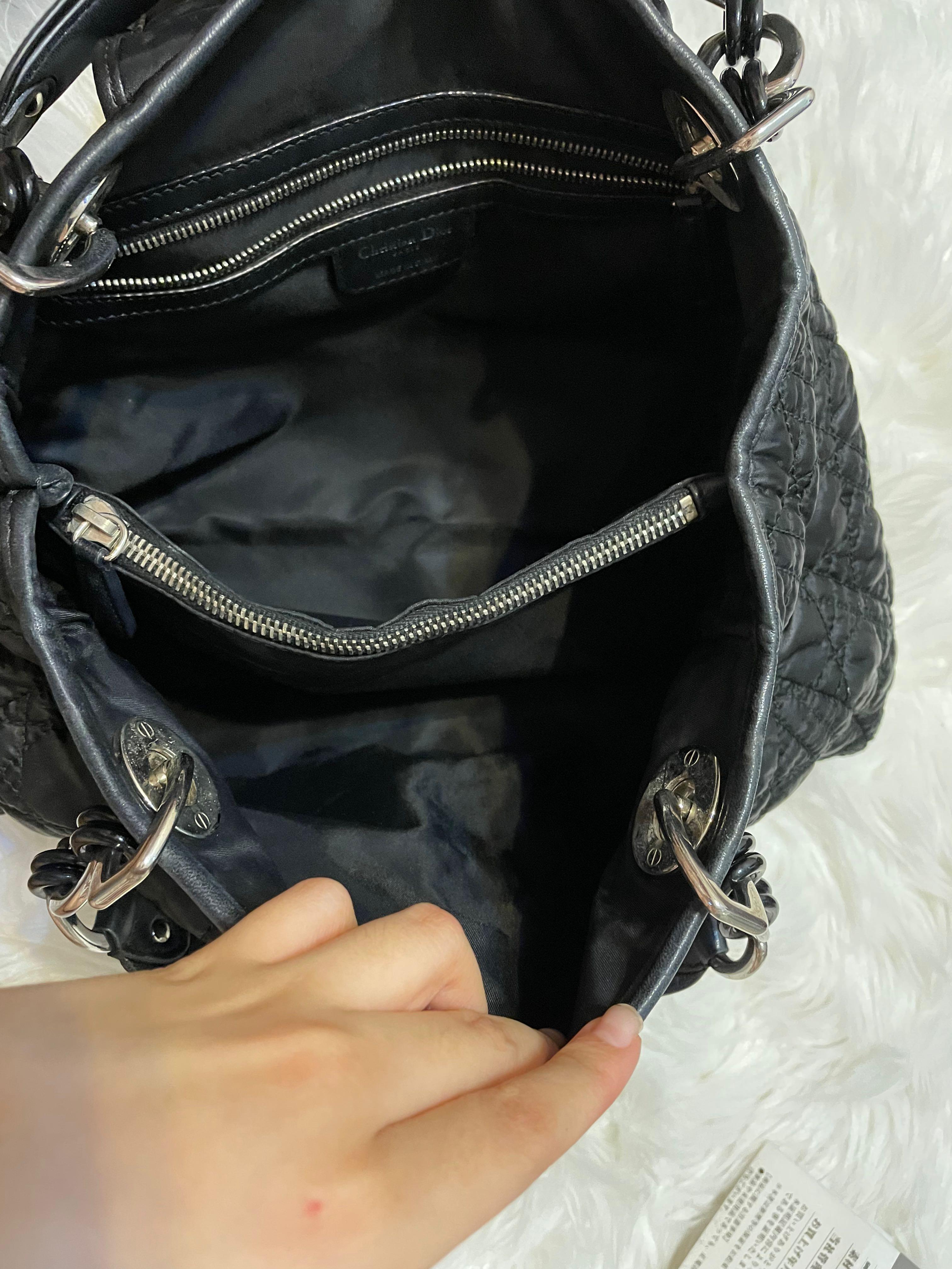 Chanel Black Soft Lambskin Leather Fold Over Shoulder Bag at 1stDibs