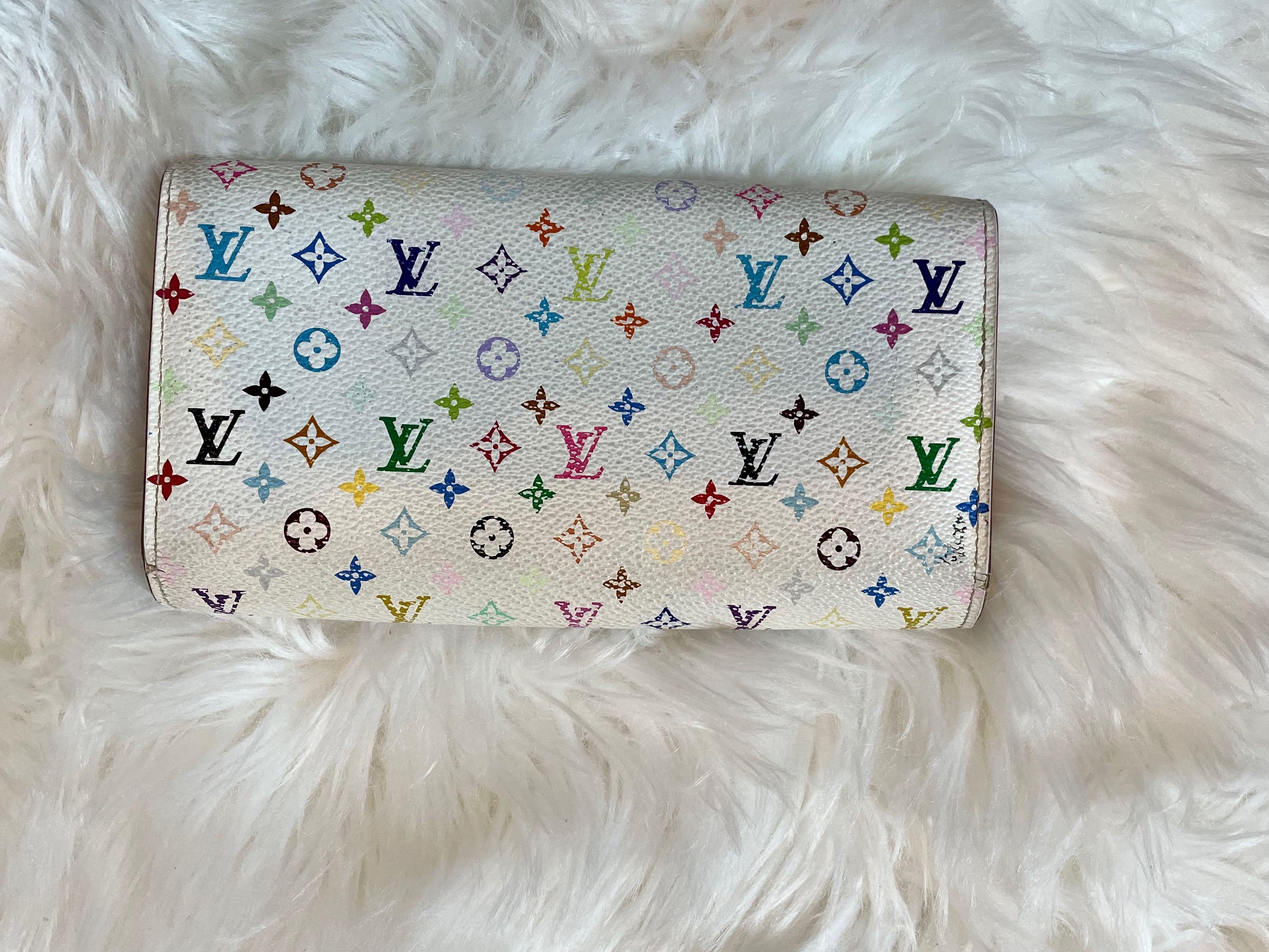 Louis Vuitton Rainbow Logo Wallet (Authenticity Certificate Included)