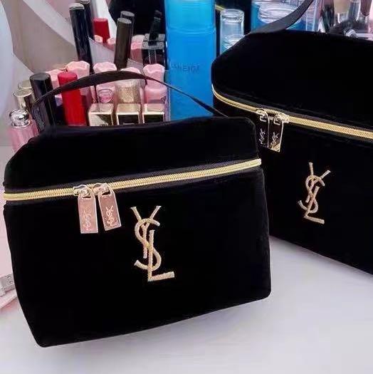 YSL Makeup Bag, Women's Fashion, Bags & Wallets, Purses & Pouches on  Carousell
