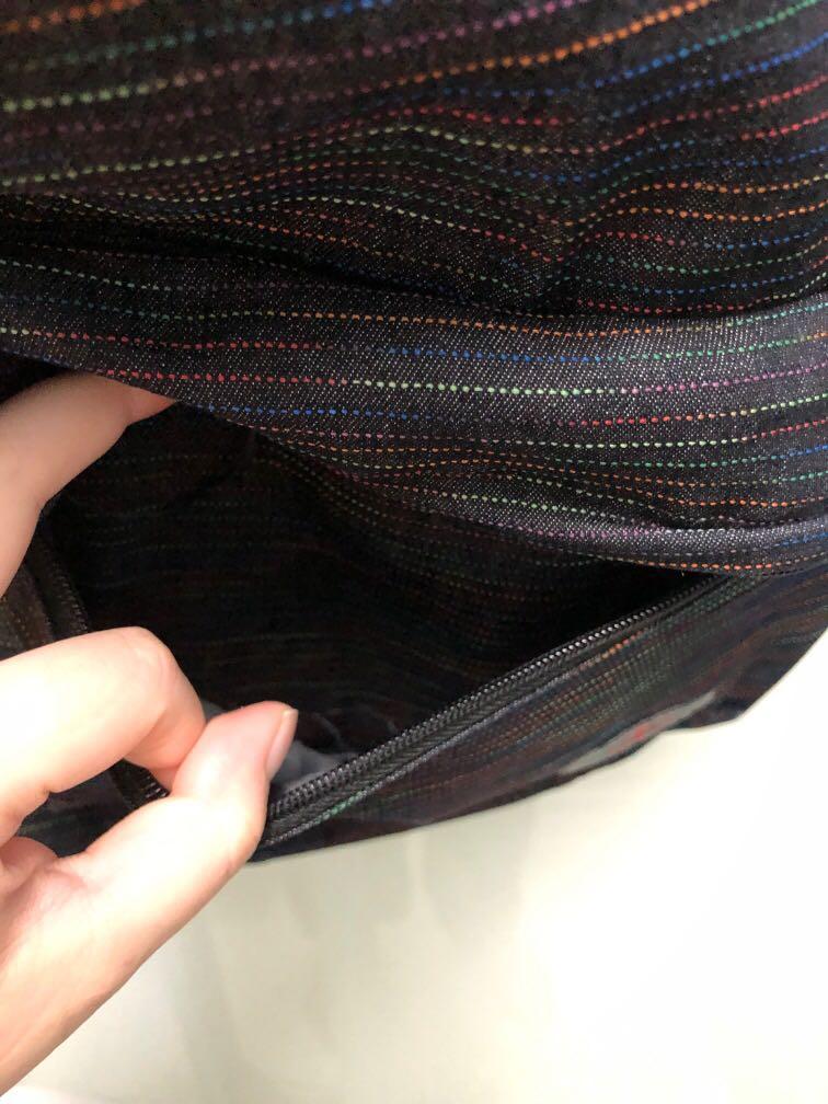 Backpack (Category: Strollers) located in Singapore. Submitted by vavecia (Listing ID 1145982227, Image 3). Description: Never used before. Condition 10/10 No side pockets for bottles Got front pouch. For a compartment inside. .