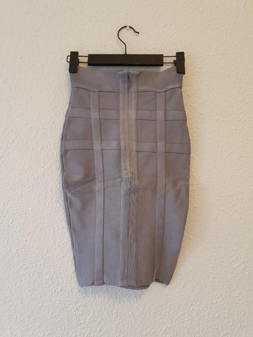 Bandage Skirt Grey