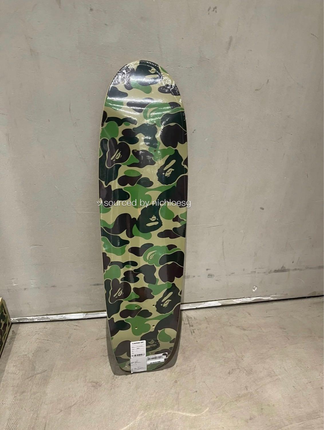 A BATHING APE - BAPE ABC CAMO CRUISER DECK スケートボード A Bathing Ape ABC Camo Skateboard pink