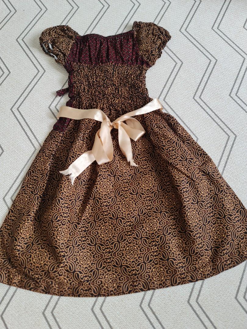 Dress deals batik budak