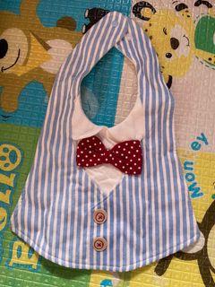 日本BB口水肩 西裝 baby bib