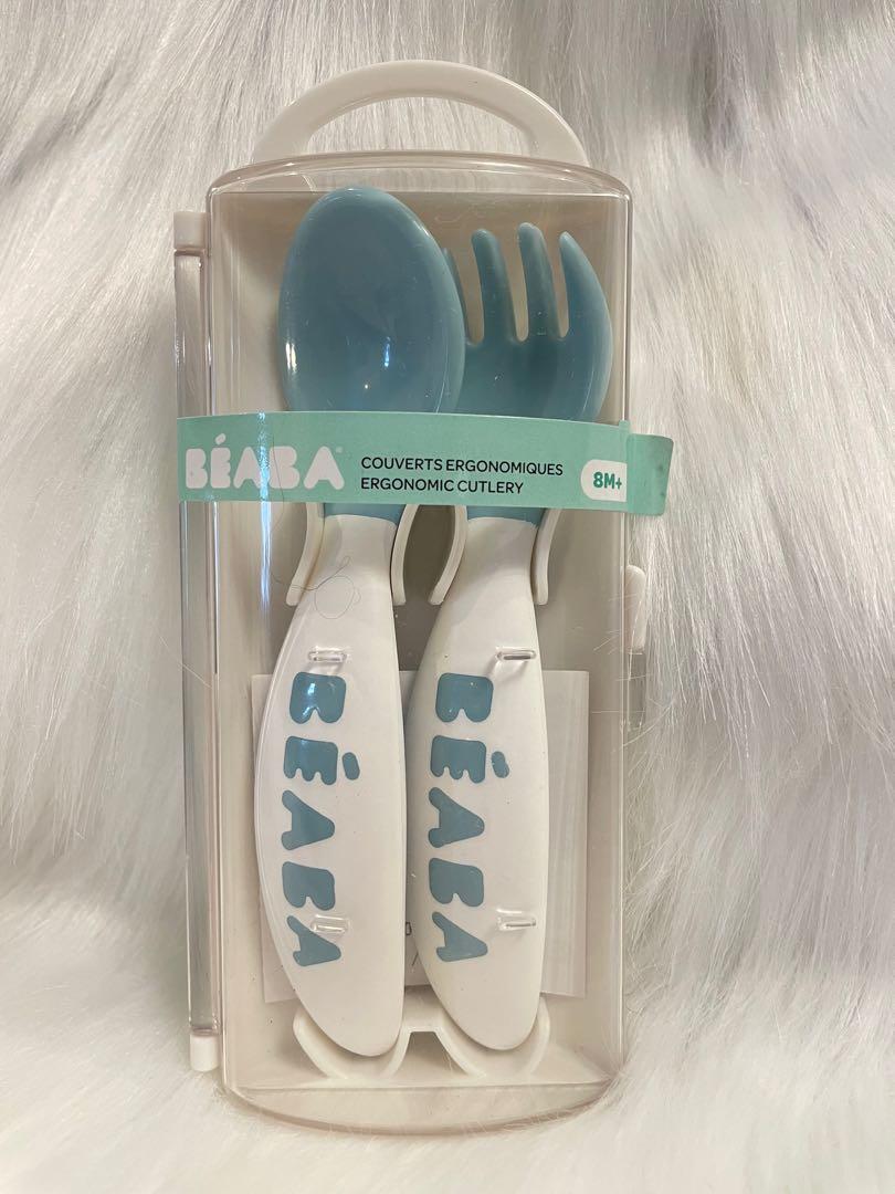 BEABA Ergonomic Cutlery (Category: Weaning & Toddler Feeding) located in Las Pinas. Submitted by bmjmiranda (Listing ID 1146146991, Image 1). Description: BEABA Ergonomic Cutlery - DESIGN: Ergonomic design is perfect for little hands learning to self-feed - GENTLE ON BABY: Round design with soft tips and no sharp points - SAFE FOR BABY: BPA, Lead and Phthalate free - A BRAND YOU CAN TRUST: Since 1989 BEABA has been a world leader in designing inn