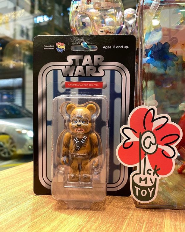 BE@RBRICK CHEWBACCA（TM）100％, 興趣及遊戲, 玩具& 遊戲類