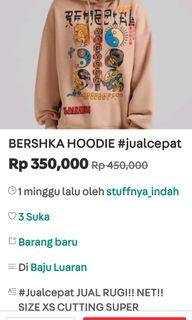 Sold shopee!Bershka hoodie #jualbershkacepat
