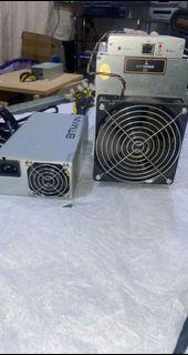 Bitmain AntMiner D3 19.3 GH/s X11 ASIC & APW3++ 1600W PSU Power Supply INCLUDED