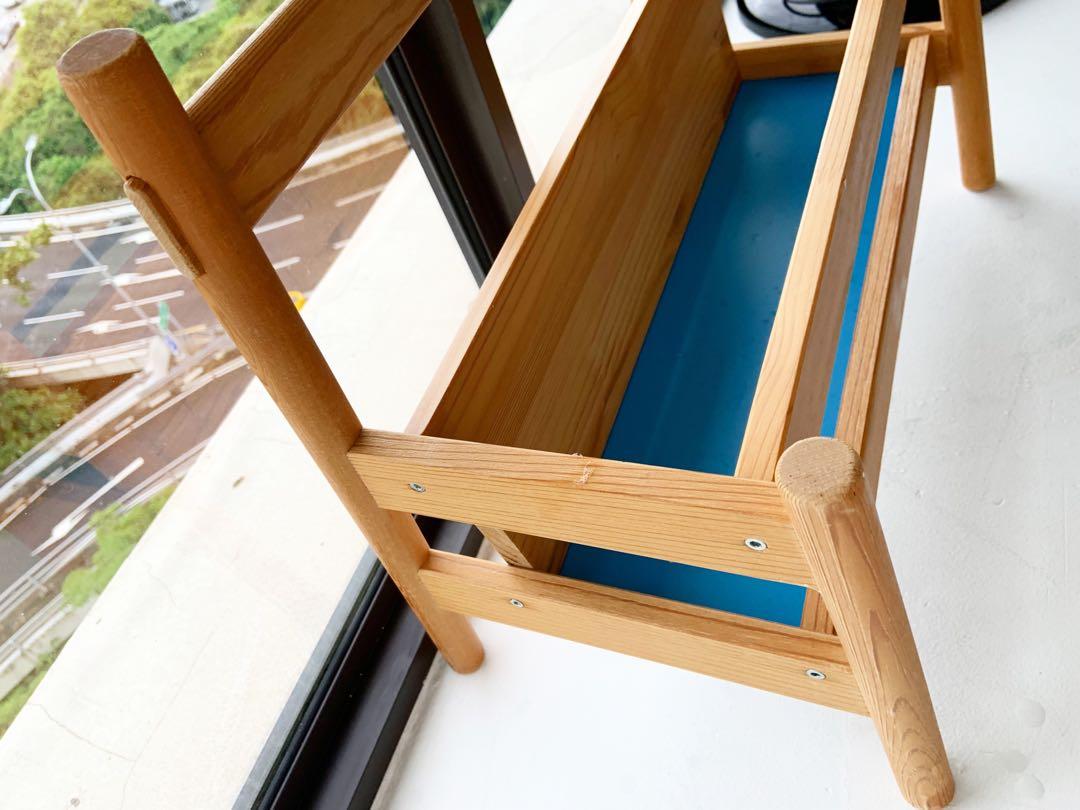 Book Rack (Ikea Light Brown), Furniture & Home Living, Furniture