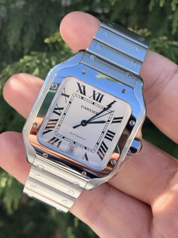 Cartier santos shop 2018 medium
