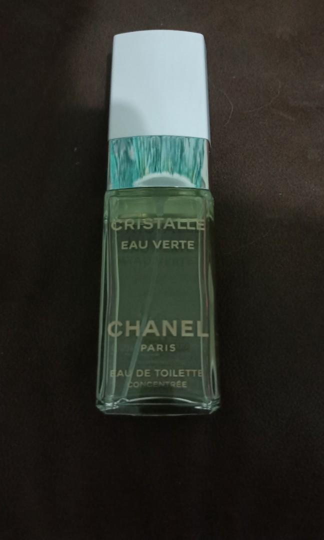 CHANEL CRISTALLE EAU VERTE 80% FULL WITHOUT BOX, Beauty & Personal Care,  Fragrance & Deodorants on Carousell