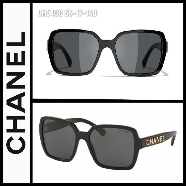 CHANEL 5408 Square Acetate Sunglasses