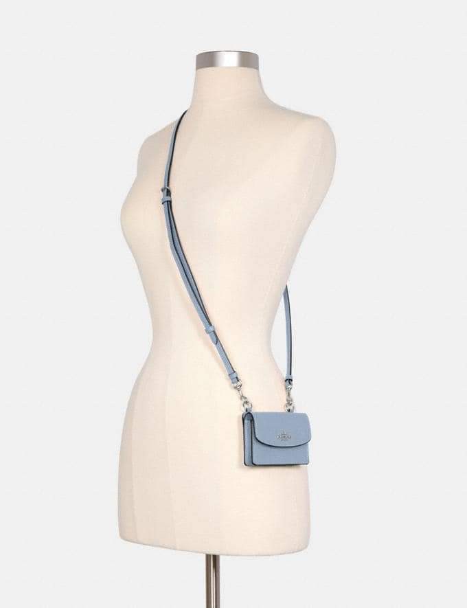 Coach Flap Card Case on Lanyard, Women's Fashion, Bags & Wallets