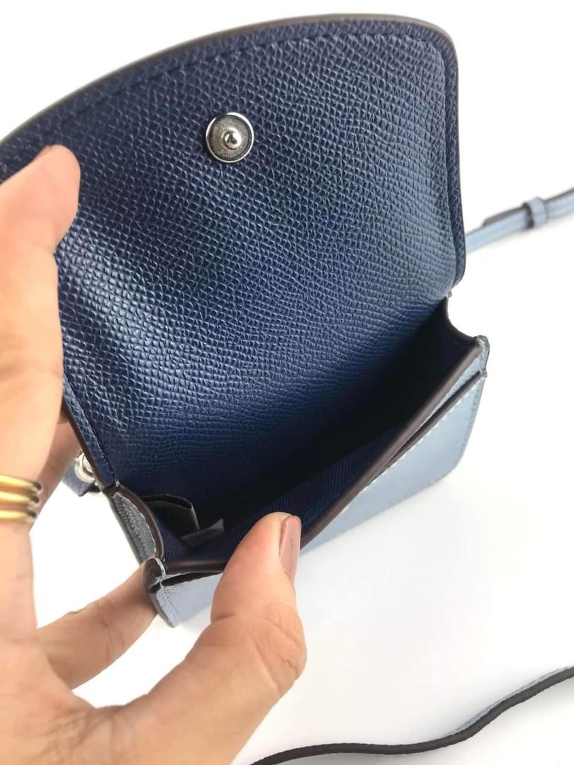 Coach Flap Card Case on Lanyard, Women's Fashion, Bags & Wallets