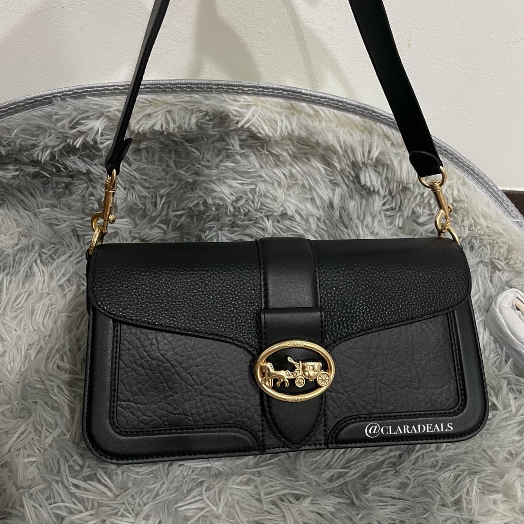 Coach Shoulder Bag Black, Women's Fashion, Bags & Wallets