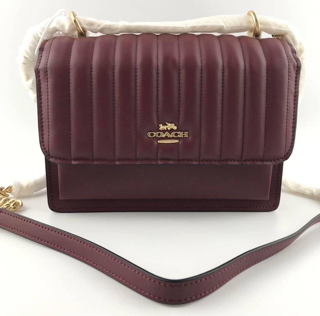 Coach Klare Crossbody w/ Linear Quilting, Women's Fashion, Bags