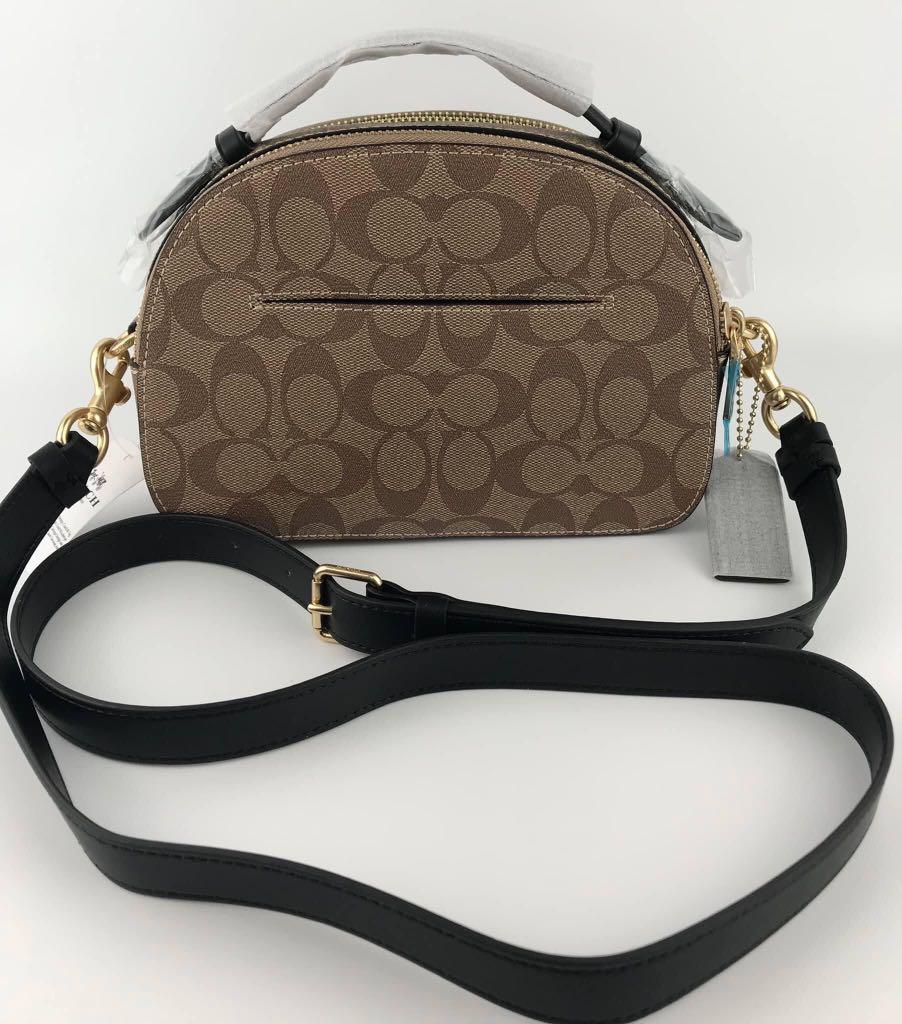 Coach Serena Crossbody in Signature Canvas, Women's Fashion, Bags