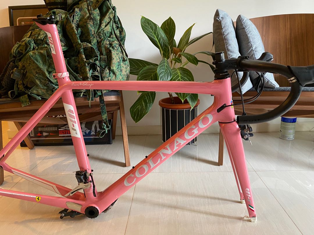 Colnago V1 R Ferrari Pink Limited Edition Sports Equipment
