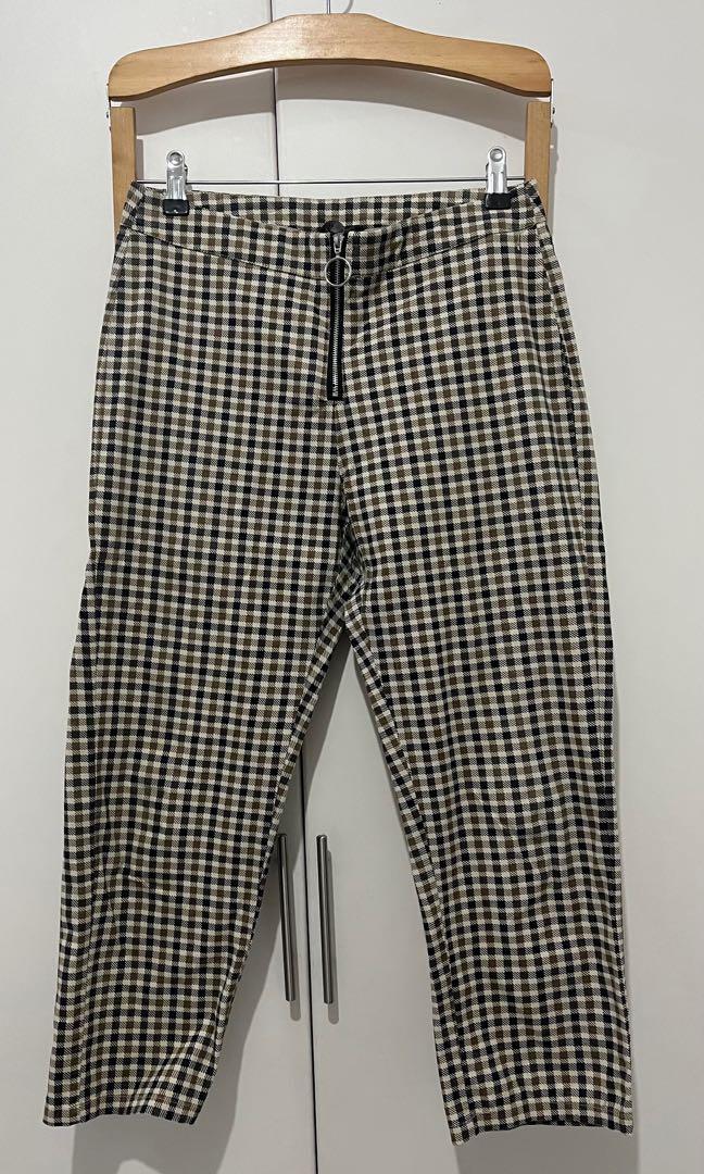Cotton on Gingham Pants, Women's 