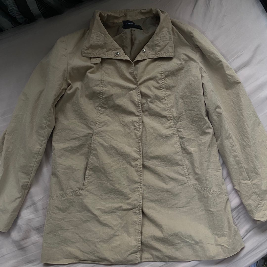 Cream Parka Jacket, Women's Fashion, Coats, Jackets and Outerwear on