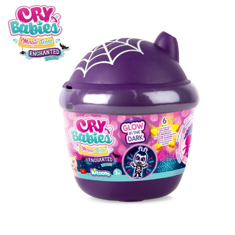 Cry Babies Magic Tears ENCHANTED HOUSE Mystery Glow in the Dark Doll 