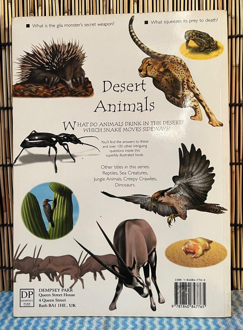 Desert Animals, Hobbies & Toys, Books & Magazines, Children's Books on  Carousell