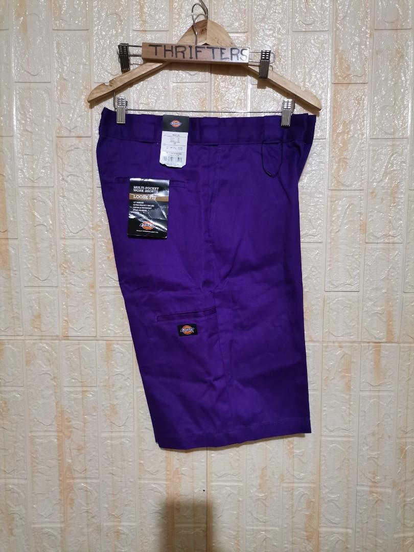 Purple online dickies shorts