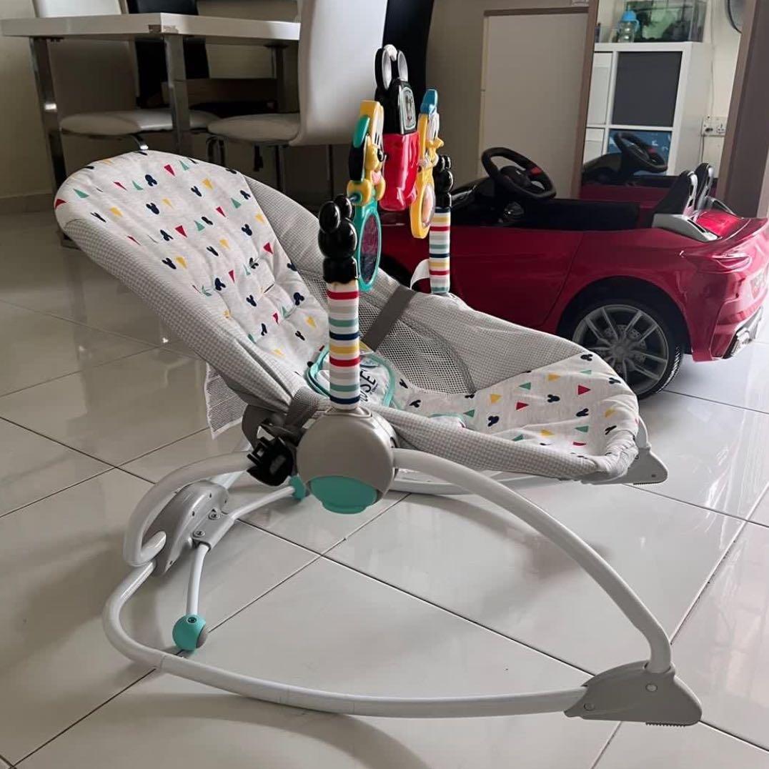 Disney Baby Rocker, Babies & Kids, Infant Playtime on Carousell
