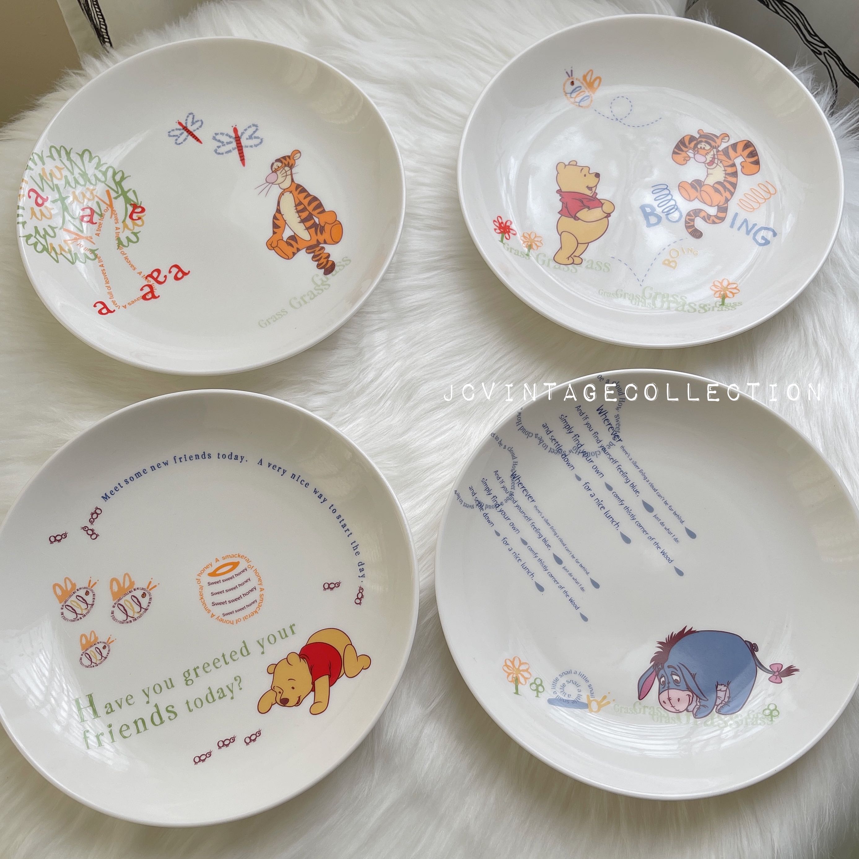 Disney Sango Japan Winnie The Pooh Deep Plate 22cm Tv Home Appliances Kitchen Appliances Other Kitchen Appliances On Carousell