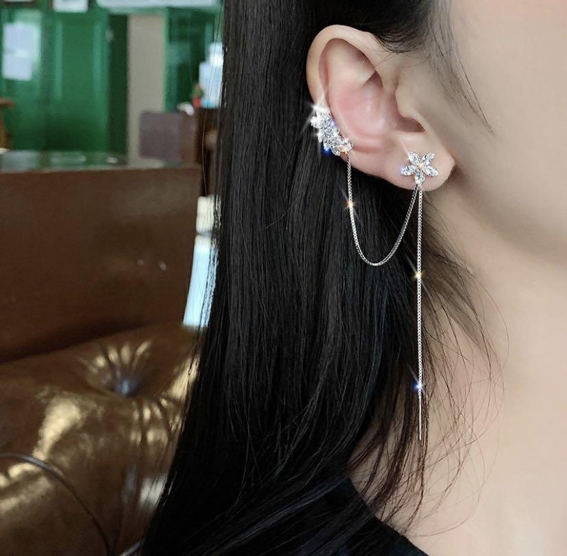 Dangle cuff earrings hot sale