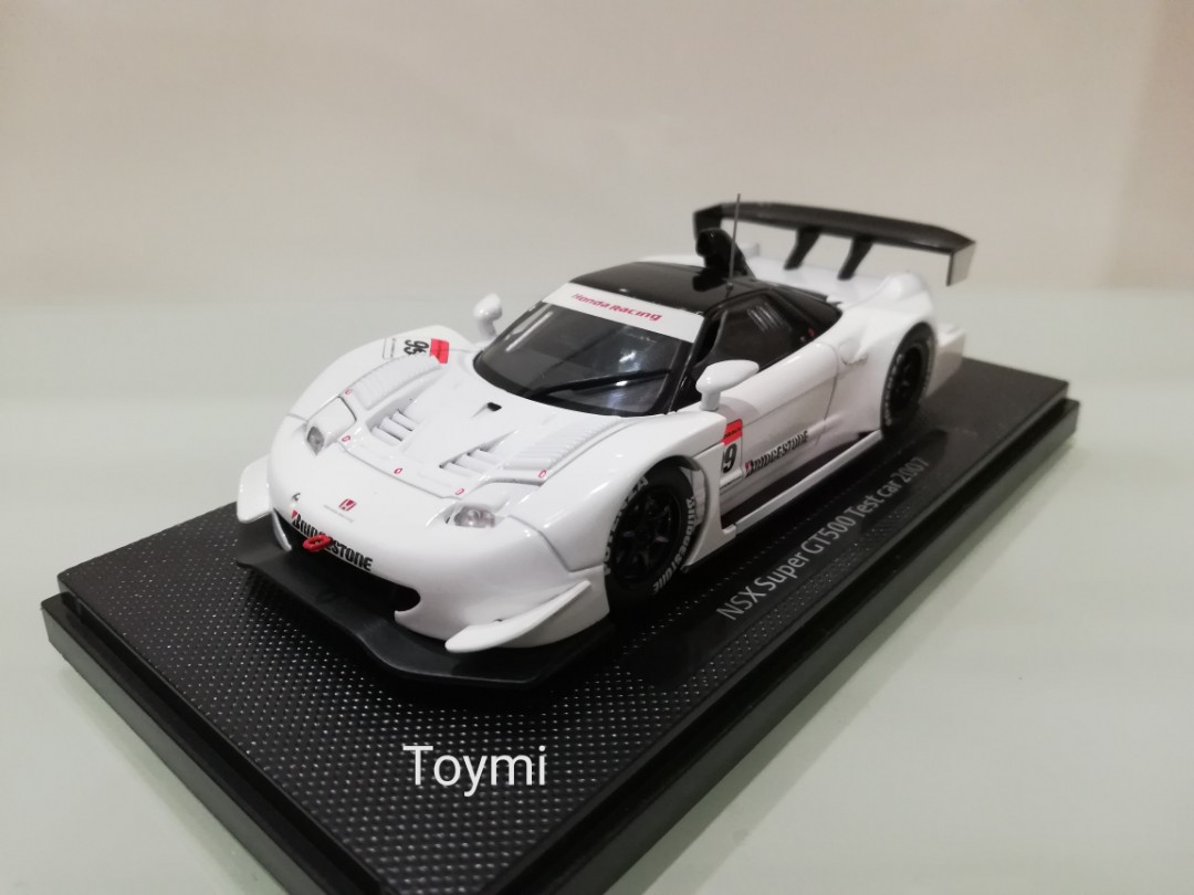 EBBRO エブロ 1/43 完成品 2007 ／ SUPER GT 500 NSX TEST CAR No.99 テストカー スーパーGT ホワイト  922 ミニカー(レーシングカー)｜売買されたオークション情報、Yahoo!オークション(旧ヤフオク!) の商品情報をアーカイブ公開 -  オークファン（aucfan.com）